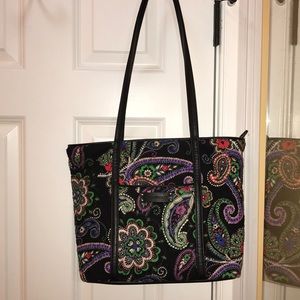 Vera Bradley Tote & Large Makeup Bag